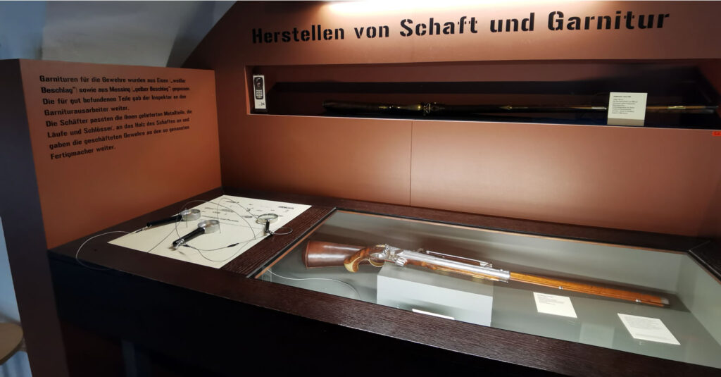 Gewehr - Ausstellung Gewehrfabrik Herzberg