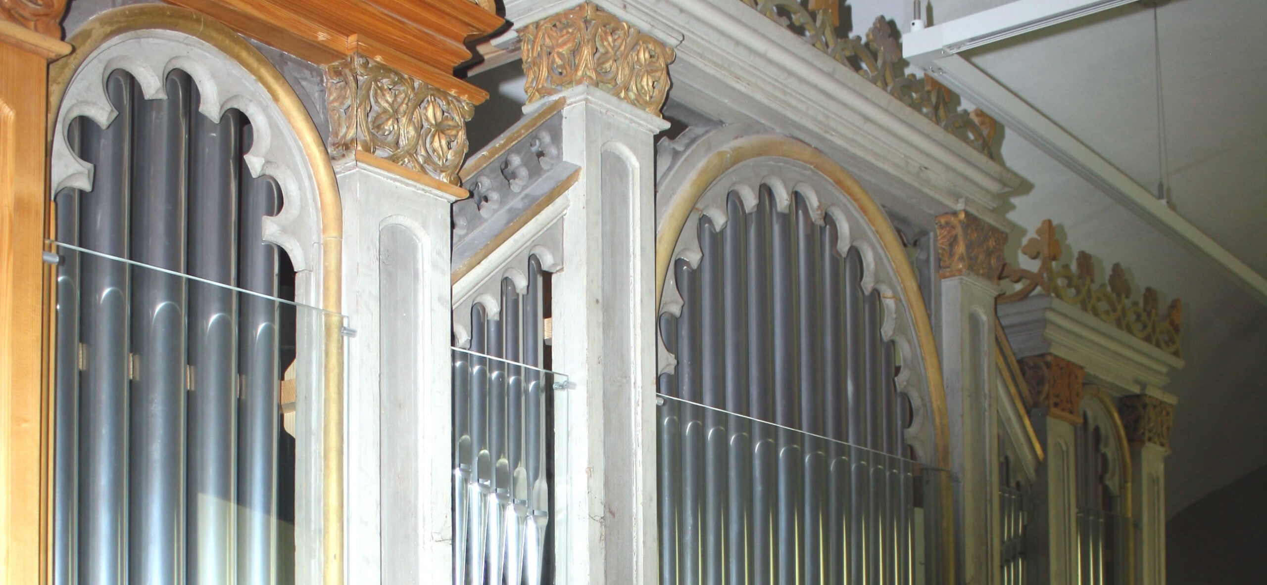 Orgelausschnitt aus dem Herzbrgerschlossmuseum