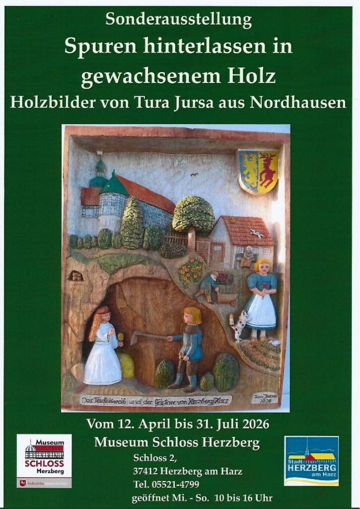 Spuren hinterlassen in gewachsenem Holz
