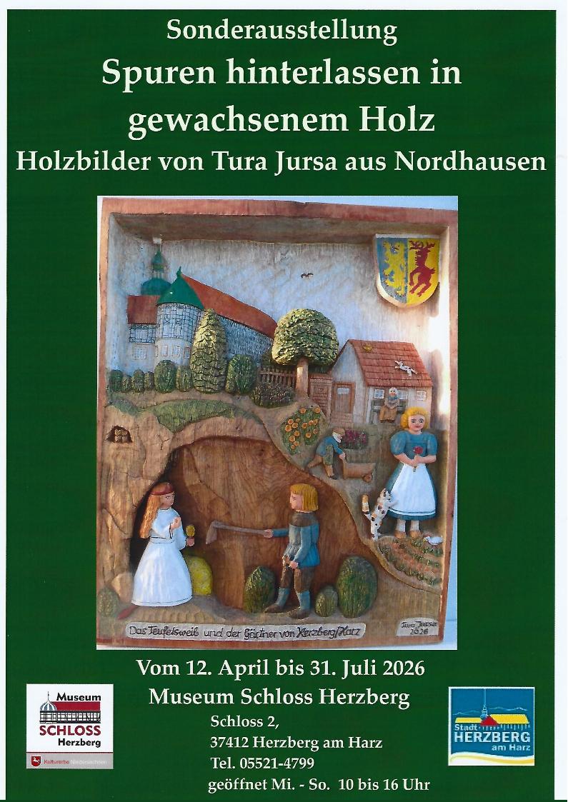 Spuren hinterlassen in gewachsenem Holz